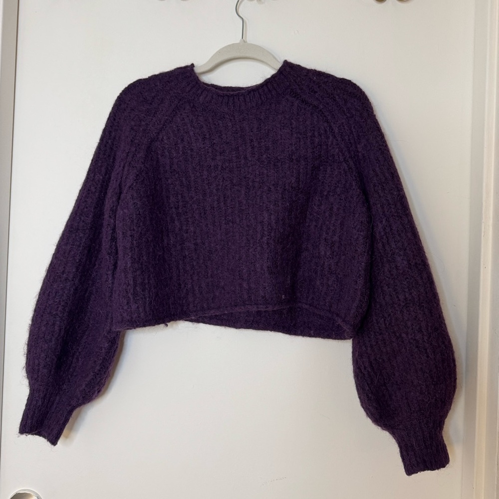 Cropped Sweater - Zara - S